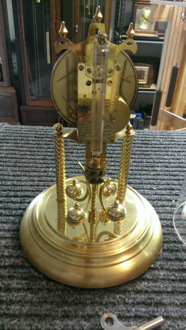 Heirloom Sigfried Haller Simonswald Anniversary clock Germany c. 1960