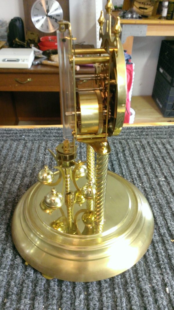 Heirloom Sigfried Haller Simonswald Anniversary clock Germany c. 1960