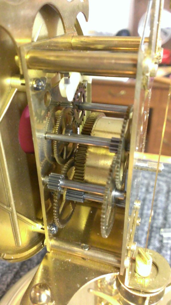 Heirloom Sigfried Haller Simonswald Anniversary clock Germany c. 1960