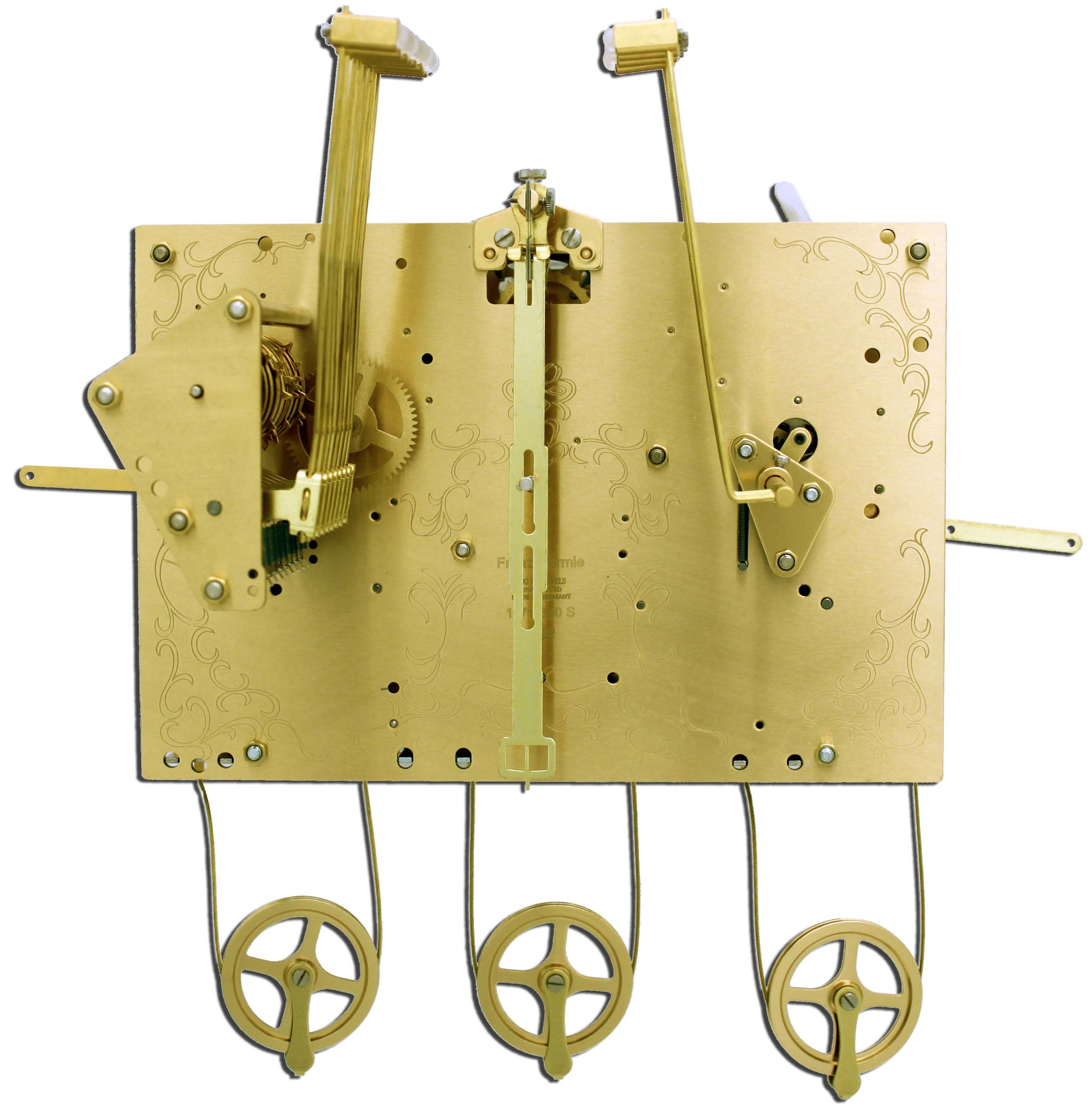 Wurlitzer Grandfather Clock Hermle Triple Chime Rescue Clocks
