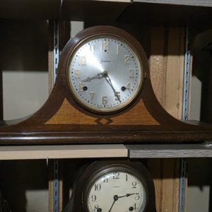 Sessions tambour mantel clock c. 1920