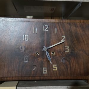 German Mauthe bim-bam mantel clock 1930